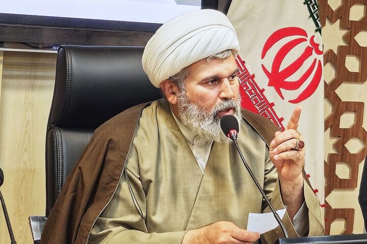 تصاویر/ نشست مسئول قرارگاه جنگ ترکیبی بلاغ مبین با فرماندهان پایگاه بسیج مدارس حوزه علمیه