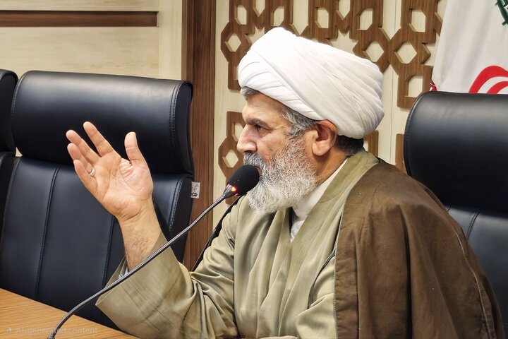 تصاویر/ نشست مسئول قرارگاه جنگ ترکیبی بلاغ مبین با فرماندهان پایگاه بسیج مدارس حوزه علمیه