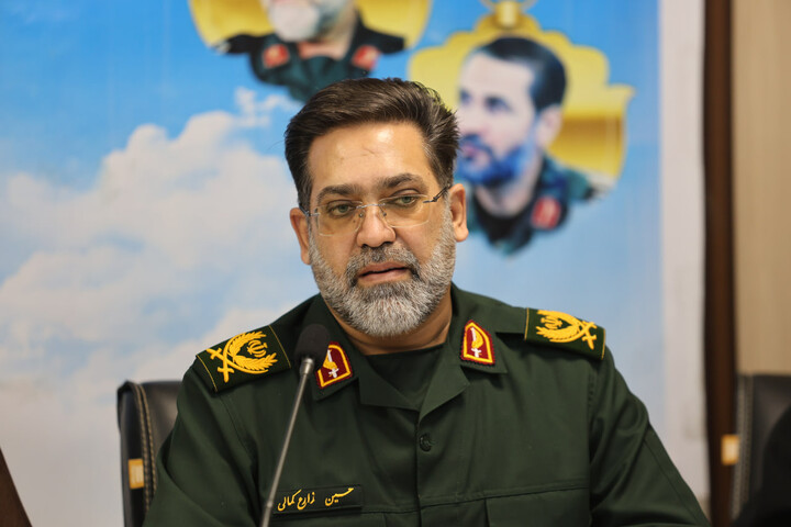 تصاویر / تجلیل نماینده ولی‌فقیه در استان و استاندار همدان از فرمانده سپاه انصارالحسین(ع)