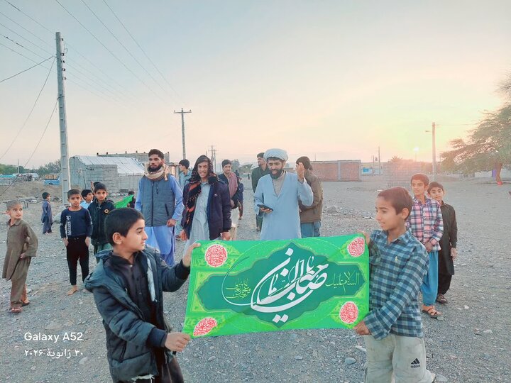 برگزاری جشن‌های اعیاد شعبانیه توسط کاروان شادی حوزه علمیه پیامبر اعظم(ص) جازموریان در روستاهای کوهستانی این منطقه