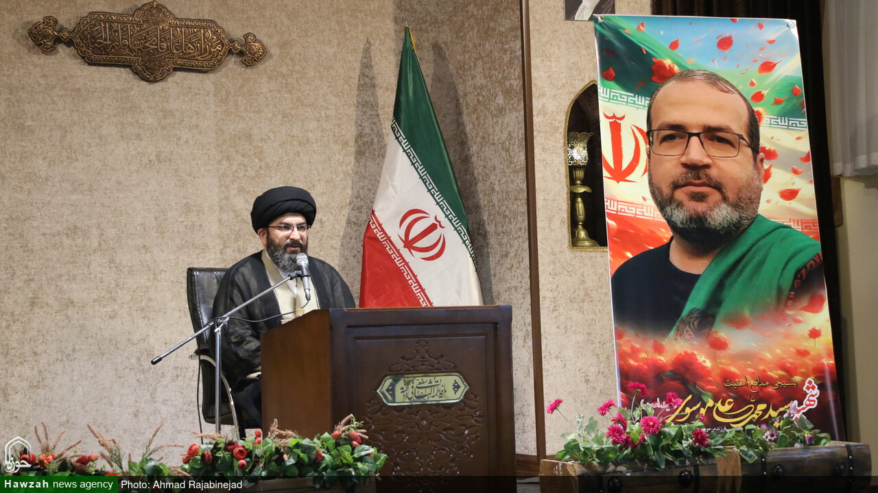 بزرگداشت بسیجی مدافع امنیت شهید سید محمدعلی موسوی