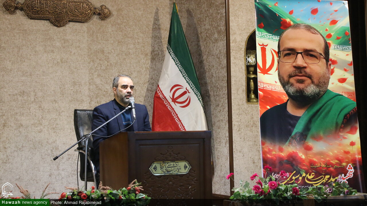 بزرگداشت بسیجی مدافع امنیت شهید سید محمدعلی موسوی