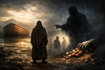 Two Roots of Destruction: Envy and Greed