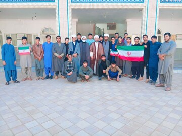 تصاویر/  حضور مدیر حوزه‌ علمیه استان کرمان در مدرسه علمیه ریگان