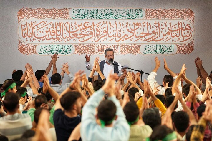 تصاویر/ جشن میلاد حضرت علی‌اکبر(ع) در هیأت رایة‌العباس