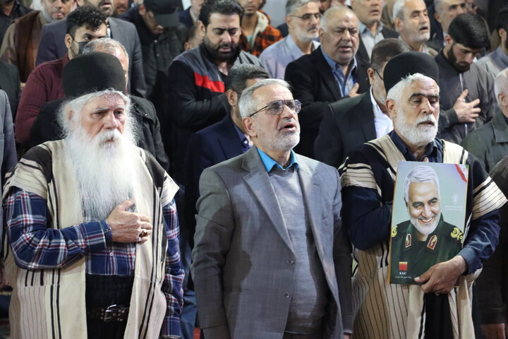 تجمع نیروهای مردمی واکنش سریع محله محور تحت اشراف نماینده ولی فقیه در خوزستان