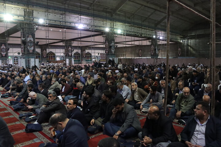 تجمع نیروهای مردمی واکنش سریع محله محور تحت اشراف نماینده ولی فقیه در خوزستان