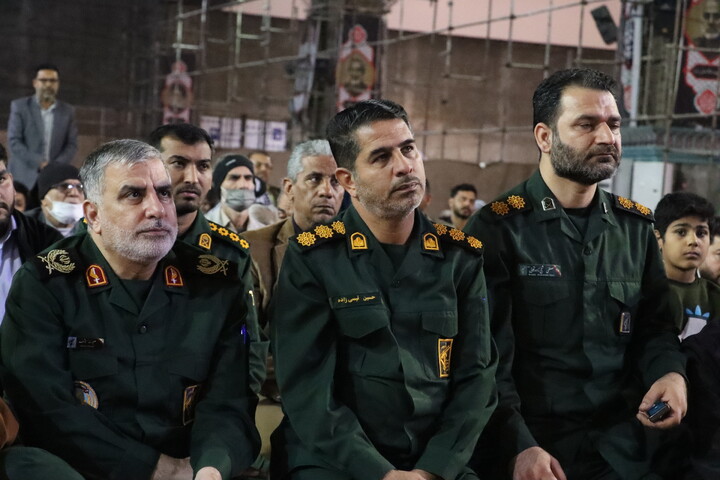 تجمع نیروهای مردمی واکنش سریع محله محور تحت اشراف نماینده ولی فقیه در خوزستان