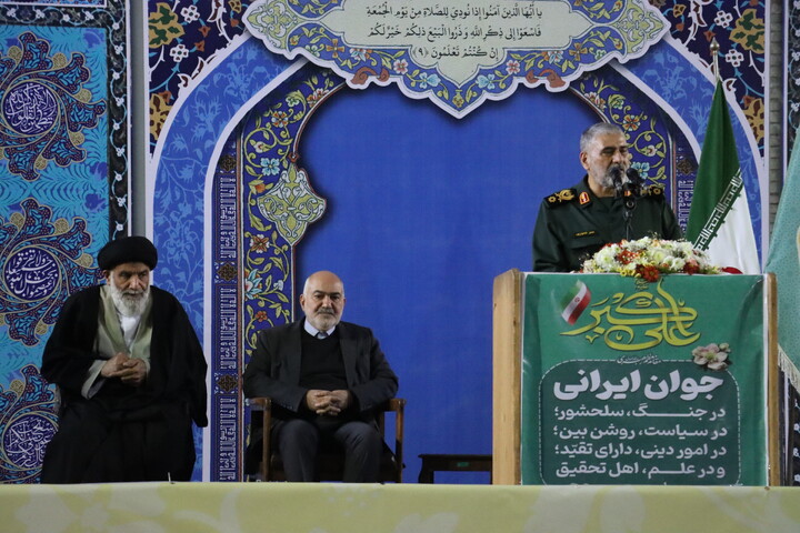 سخنرانی سردار شاهوارپور فرمانده سپاه حضرت ولیعصر(عج) استان خوزستان
