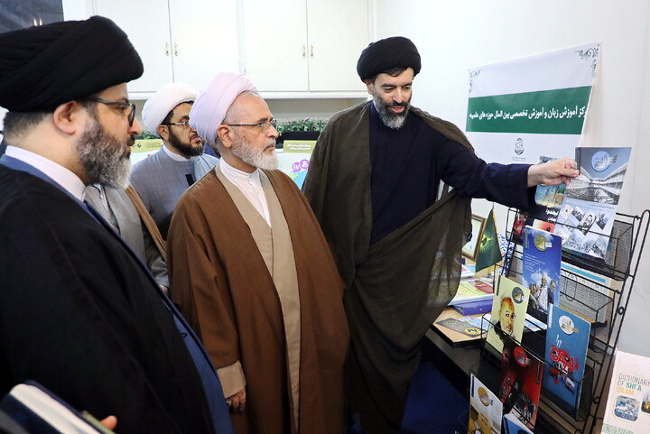 تصاویر/ بازدید آیت‌الله اعرافی از مجتمع عالی بین‌الملل حوزه‌های علمیه