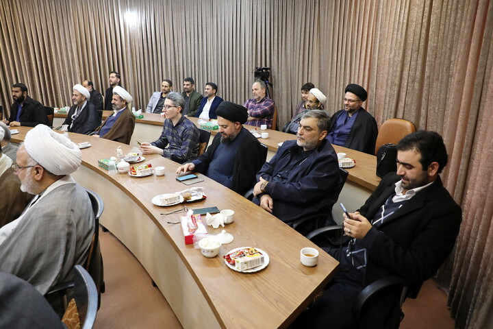 تصاویر/ بازدید آیت‌الله اعرافی از مجتمع عالی بین‌الملل حوزه‌های علمیه