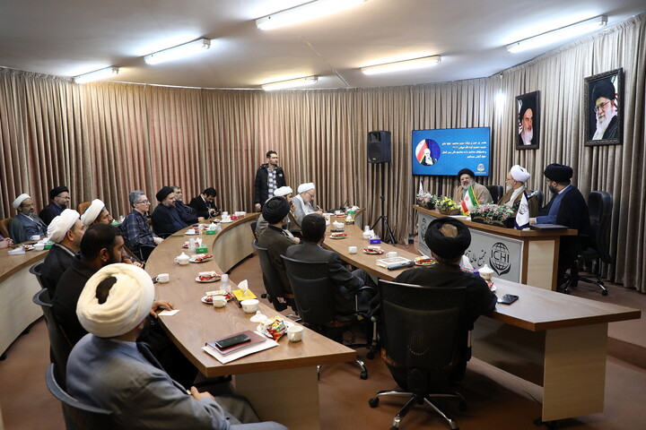 تصاویر/ بازدید آیت‌الله اعرافی از مجتمع عالی بین‌الملل حوزه‌های علمیه