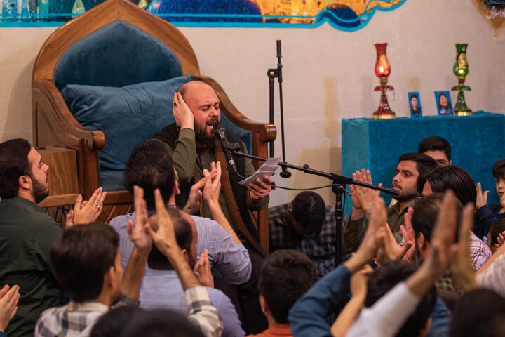 تصاویر/ برگزاری مراسم میلاد حضرت علی‌اکـبر(ع) در هیئت ضد صهیونیستی انصار ولایت دارالعباده یزد