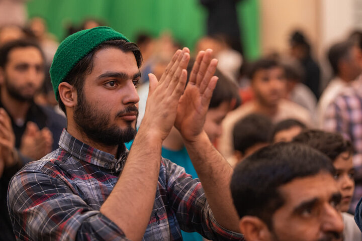 تصاویر/ برگزاری مراسم میلاد حضرت علی‌اکـبر(ع) در هیئت ضد صهیونیستی انصار ولایت دارالعباده یزد