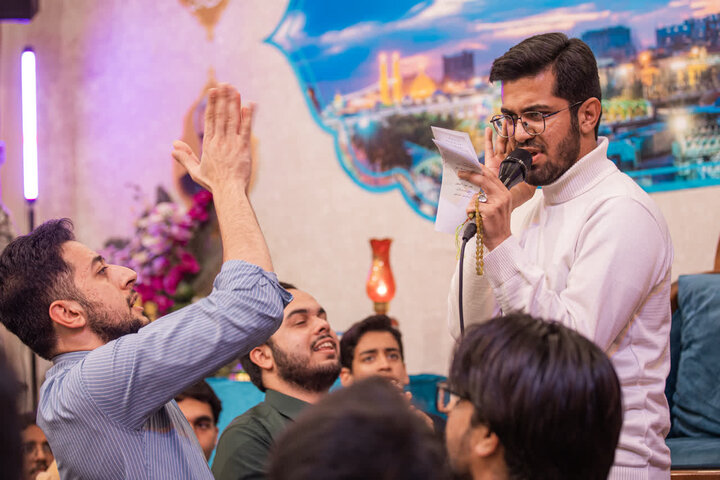 تصاویر/ برگزاری مراسم میلاد حضرت علی‌اکـبر(ع) در هیئت ضد صهیونیستی انصار ولایت دارالعباده یزد