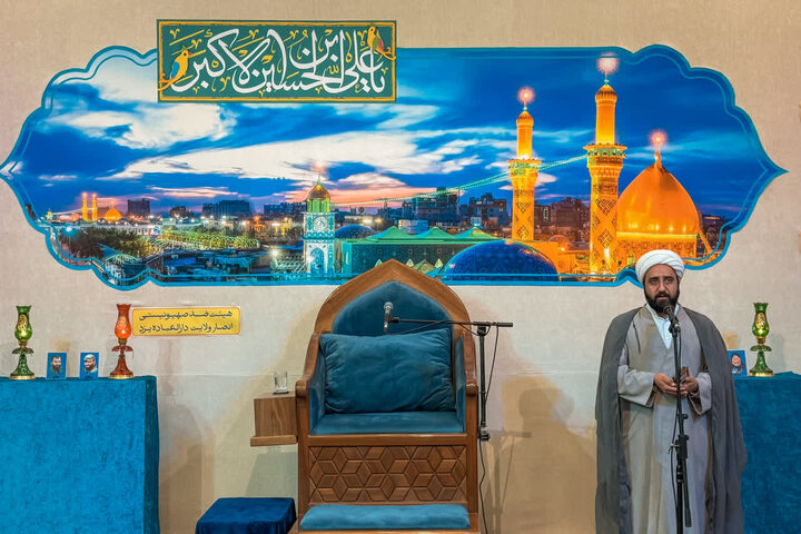 تصاویر/ برگزاری مراسم میلاد حضرت علی‌اکـبر(ع) در هیئت ضد صهیونیستی انصار ولایت دارالعباده یزد