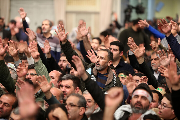 تصاویر/ دیدار اقشار مردم به مناسبت چهل‌وهفتمین سالگرد پیروزی انقلاب با رهبر انقلاب اسلامی