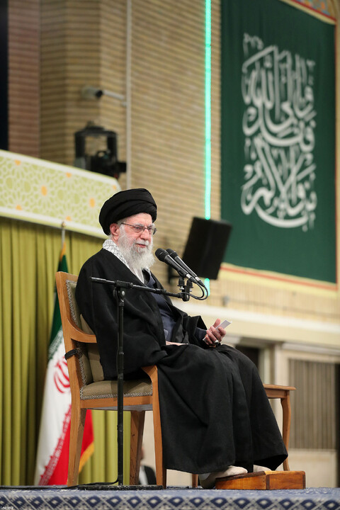 تصاویر/ دیدار اقشار مردم به مناسبت چهل‌وهفتمین سالگرد پیروزی انقلاب با رهبر انقلاب اسلامی