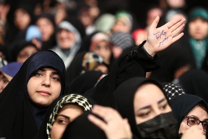 تصاویر/ دیدار اقشار مردم به مناسبت چهل‌وهفتمین سالگرد پیروزی انقلاب با رهبر انقلاب اسلامی