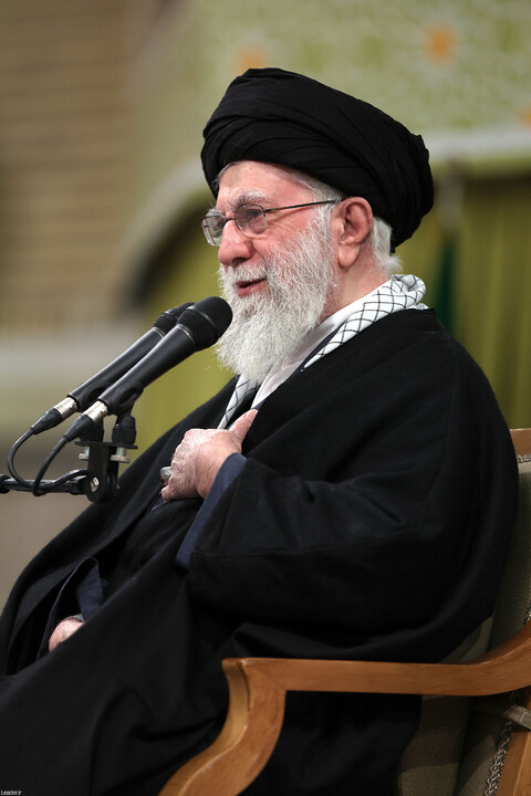 تصاویر/ دیدار اقشار مردم به مناسبت چهل‌وهفتمین سالگرد پیروزی انقلاب با رهبر انقلاب اسلامی