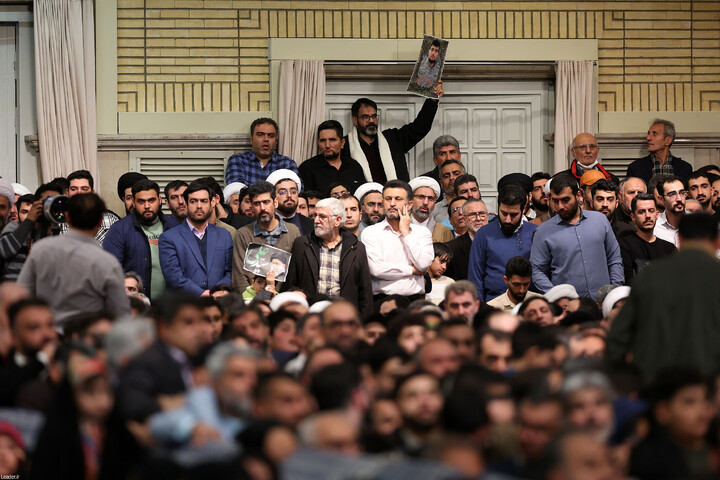 تصاویر/ دیدار اقشار مردم به مناسبت چهل‌وهفتمین سالگرد پیروزی انقلاب با رهبر انقلاب اسلامی