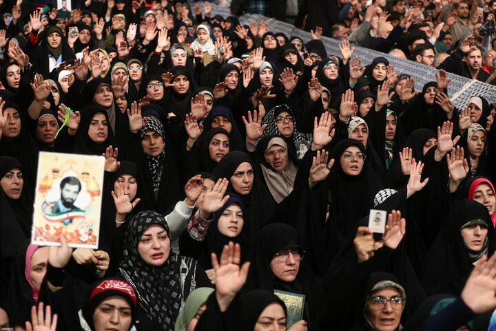 تصاویر/ دیدار اقشار مردم به مناسبت چهل‌وهفتمین سالگرد پیروزی انقلاب با رهبر انقلاب اسلامی