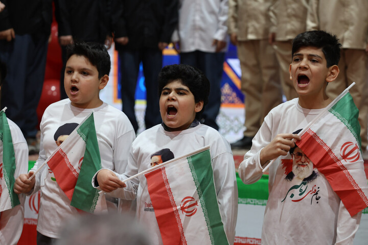 تصاویر / مراسم نواختن گلبانگ انقلاب اسلامی