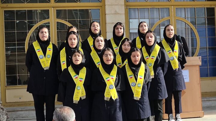 تصاویر/طنین زنگ انقلاب در شهرستان چوار