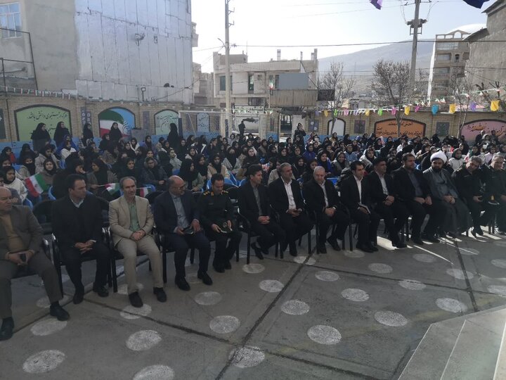 تصاویر/ آیین زنگ انقلاب در شهرستان چرداول