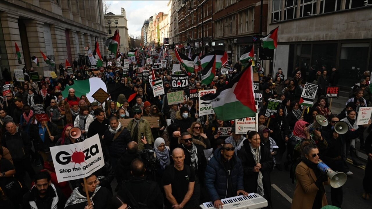 London Sees Mass Protest Against Israel’s Ceasefire Violations and UK Arms Deals