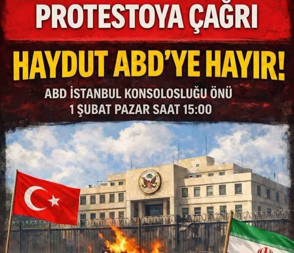 Mkusanyiko mkubwa wa kuipinga Marekani na kuiunga mkono Jamhuri ya Kiislamu ya Iran wafanyika huko Istanbul