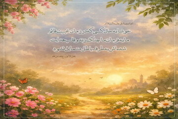 عکس نوشت| میزان سنجش وفاداری به اهل‌بیت