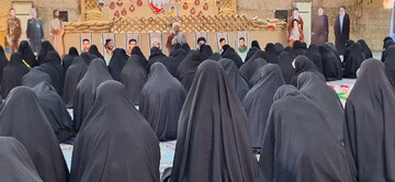 تصاویر/ اردوی طلیعه حضور طلاب جدید الورود مدرسه علمیه فاطمه الزهرا (س) کنگان در راهیان نور