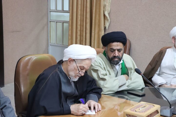 تصاویر/ پنجمین جلسه شورای فرهنگ عمومی شهرستان اشکذر