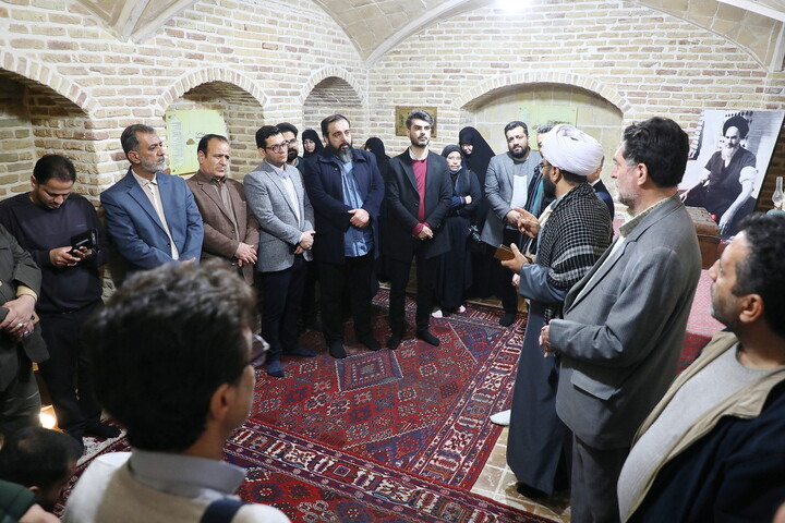 تصاویر/ تجدید بیعت اهالی رسانه و روابط عمومی‌های قم با آرمان‌های امام و انقلاب