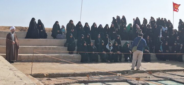 اردوی طلعیه حضور طلاب جدید الورود مدرسه علمیه فاطمه الزهرا سلام الله علیها کنگان به مناطق عملیاتی