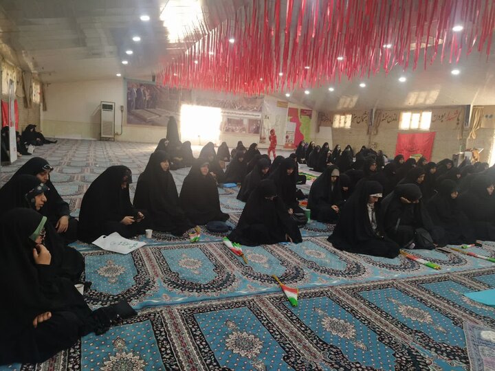 اردوی طلعیه حضور طلاب جدید الورود مدرسه علمیه فاطمه الزهرا سلام الله علیها کنگان به مناطق عملیاتی