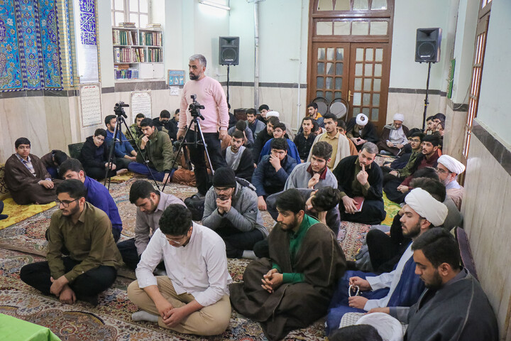 مراسم عمامه گذاری مدرسه علمیه رسالت قم