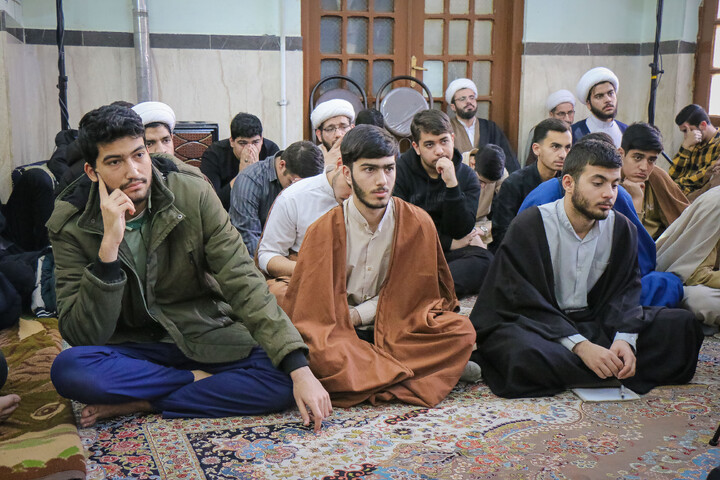 مراسم عمامه گذاری مدرسه علمیه رسالت قم