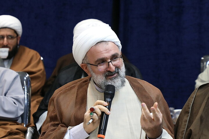 تصاویر/ نشست اساتید تبلیغ حوزه علمیه قم با حضور آیت الله اعرافی