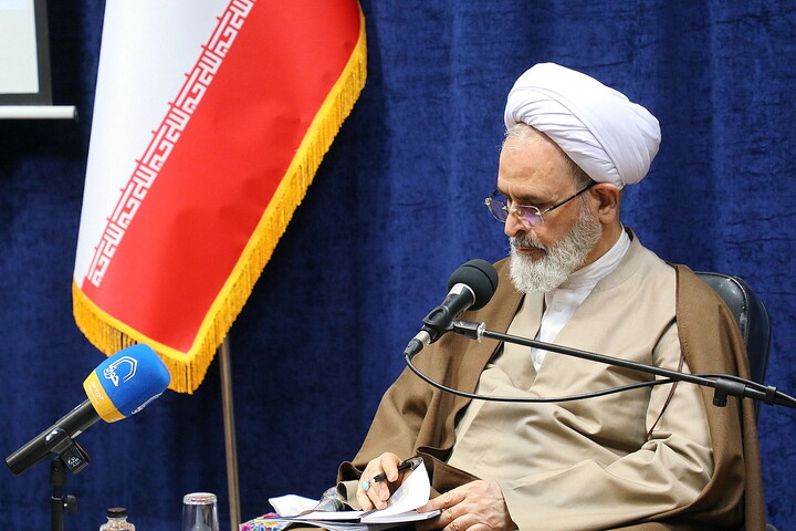 تصاویر/ نشست اساتید تبلیغ حوزه علمیه قم با حضور آیت الله اعرافی