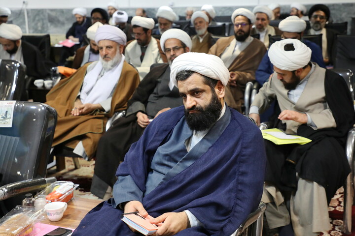 تصاویر/ نشست اساتید تبلیغ حوزه علمیه قم با حضور آیت الله اعرافی