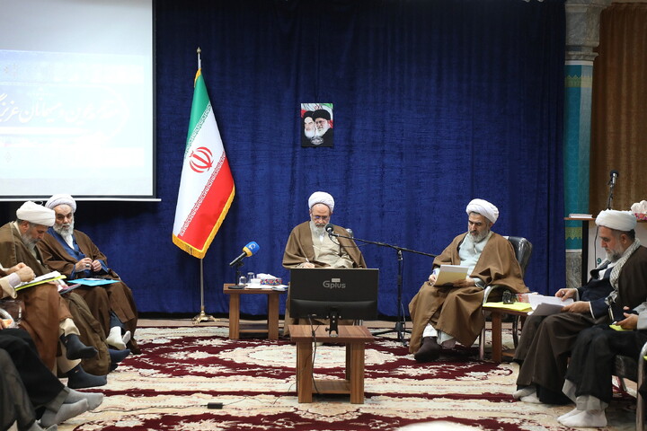 تصاویر/ نشست اساتید تبلیغ حوزه علمیه قم با حضور آیت الله اعرافی