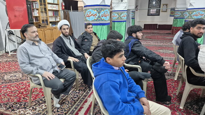 تصاویر/ درس اخلاق طلاب مدرسه علمیه آیت‌الله مدنی کاشانی(ره)