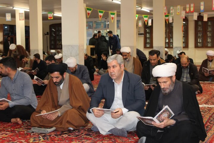 تصاویر  |  آیین بزرگداشت دبیر امور خیرین حوزه علمیه استان آذربایجان شرقی