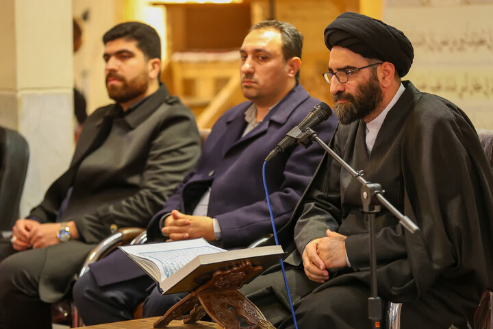 تصاویر  |  آیین بزرگداشت دبیر امور خیرین حوزه علمیه استان آذربایجان شرقی