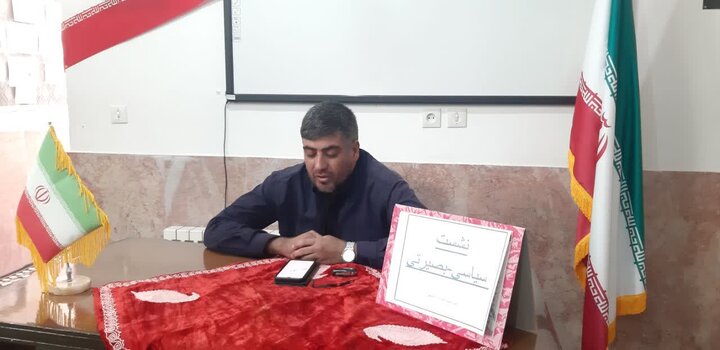 تصاویر/ سلسله نشست های سیاسی بصیرتی در مدرسه علمیه الزهرا ماهان