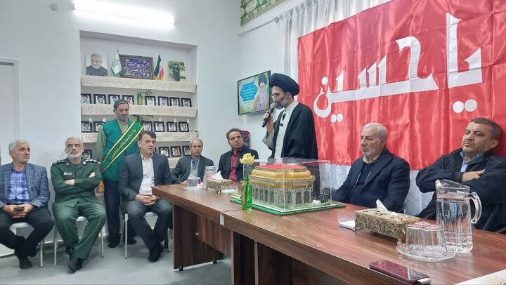 تصاویر/افتتاح دفتر جدید ستاد توسعه و بازسازی عتبات عالیات شهرستان کاشان
