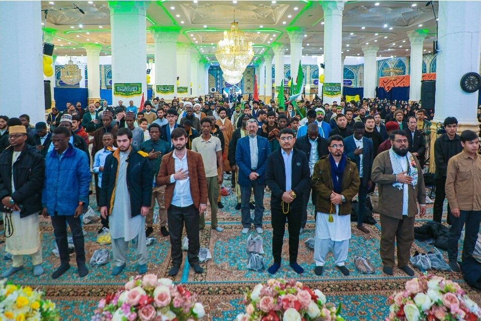 گردهمایی بین‌المللی انصارالمهدی در مسجد مقدس جمکران برگزار شد