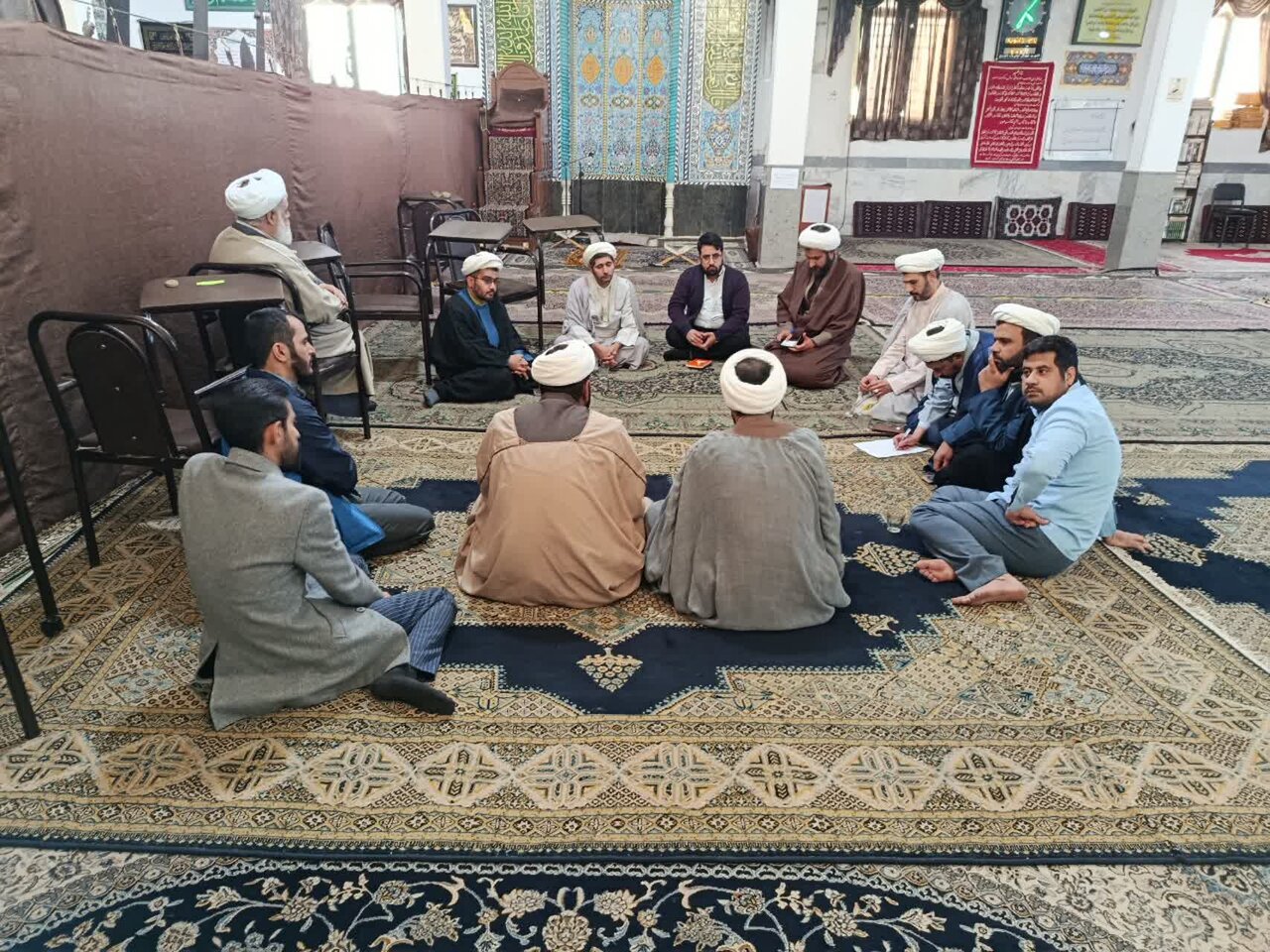 برگزاری جلسه ماهیانه مبلغان طرح امین شهرستان کرمان